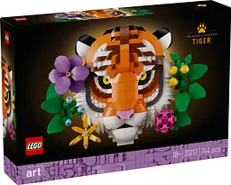 Конструктор LEGO Art Колекція фауни - Тигр 744 деталі (31217) - мініатюра 2