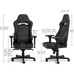 Геймерське крісло Noblechairs HERO ST Black (NBL-HRO-ST-BED) [165702] - мініатюра 6