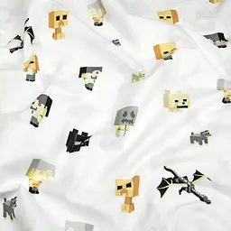 Дитяча постільна білизна в ліжечко Cosas Minecraft World CS1 110х140 см (MinecraftWorld_El80-16Mustard_140) - мініатюра 10