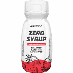 Сироп BiotechUSA Zero Syrup Strawberry 320 мл