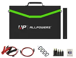 Портативна сонячна панель Allpowers AP-SP-020 60W 2xUSB 1xType-C PD/DC 5V-18V - мініатюра 3