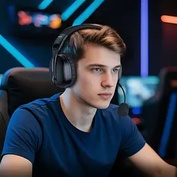 Навушники ігрові HOCO W114 Magic four-mode gaming headphones Black - мініатюра 8