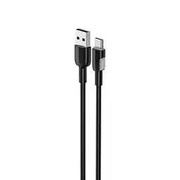 Кабель Havit CB307C 3A USB - USB-C 1 м чорний (HV-CB307C) - мініатюра 2