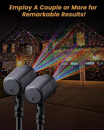 Вуличні світлодіодні лазерні гірлянди Enjoyedled Christmas Laser Lights, RGB - мініатюра 2