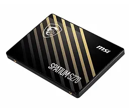 SSD накопичувач 480GB MSI Spatium S270 2.5 SATAIII 3D TLC (S78-440E350-P83) - мініатюра 2