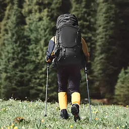 Рюкзак туристичний Naturehike Helium CNK2450XB014 L 70 л чорний - мініатюра 10