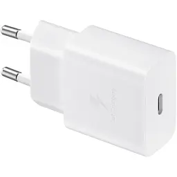 Зарядний пристрій Samsung USB-С 15W White + Cable USB-C 1m (EP-T1510XWEGEU) - мініатюра 2