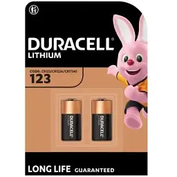 Батарейка Duracell 123 3V High Power літієва CR123/CR123A/CR17345 2 шт. в упаковці (5002979)