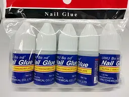 Клей для нігтів тіпс страз Nail Glue упаковка 5 шт. 3 гр