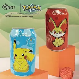 Газований напій Qdol Pokemon Citrus Pikachu 330мл - мініатюра 4