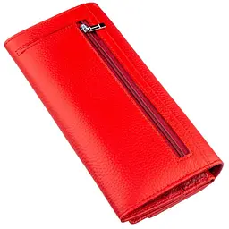 Яскравий жіночий гаманець на кнопці ST Leather 18954 червоний - мініатюра 6