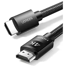 Кабель мультимедійний HDMI M to HDMI M 1.0m V2.0 4K Ugreen (30999) - мініатюра 1