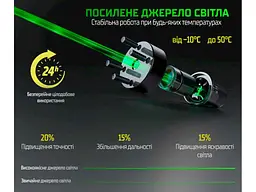 Лазерний рівень Alloid Alloid Pro. Рівень лазерний 2D, LL-2218 - мініатюра 5