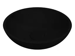 Умивальник Miraggio Palermo mirastone black Чорний матовий 0000434 - мініатюра 3