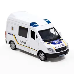 Автомодель Mercedes-Benz Sprinter Поліція TechnoDrive 250294 Білий (6900007324113) shop (6900007324113) - мініатюра 9