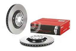 Диск тормозной передний вентилируемый VW Golf VII-VIII, Passat B8 92-25г Brembo ( 09.C306.11 ) - миниатюра 2