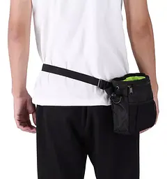 Сумка для вигулу і тренувань собак Voyager Pet Nylon Waterproof Dog Treat Training Pouch black - мініатюра 6