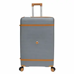 Валіза велика Carbon 7898 L Поліпропілен з розширенням Сірий - мініатюра 2