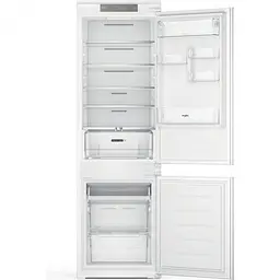 Вбудований холодильник з морозильною камерою Whirlpool WHC18T311 2 двері 182 л 68 л A+ NF Білий (WHC18T311) - мініатюра 9