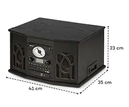 Вініловий програвач/стереосистема Auna NR-620 DAB (10033712) - мініатюра 4