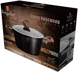 Каструля Berlinger Haus Ebony Rosewood 4.1 л (BH-1717) - мініатюра 3