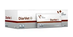 VetExpert DiarVet Діарвет харчова добавка для котів та собак 1 таблетка
