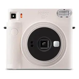 Подарунковий набір фотоапарат Fujifilm Instax Square SQ1, Фотопапір 20 шт, Прозорий чохол, Фотоальбом 80 фото Білий - мініатюра 4