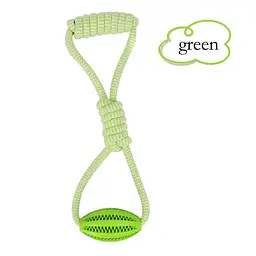 Інтерактивна іграшка для собак Derby Dog Rope Toy with Ball and Handle