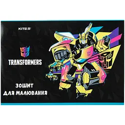 Зошит для малюв. на скобі 12/100 A4 TF УФ лак TF23-241/Kite/(20)(160)