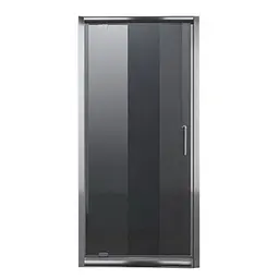Душові двері Eger 90x195 см 599-150-90(h), прозорий, хром - мініатюра 3