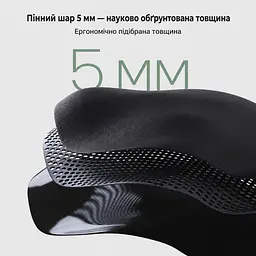 Килимок для миші з підтримкою зап’ястя UGREEN LP668 з піною з пам’яттю форми з протиковзною основою з гладкою поверхнею з лайкри розмір основи 220 × 245 мм чорний (25245) - мініатюра 6