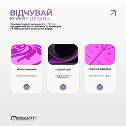 Килимок для йоги професійний EasyFit Pro каучук 5 мм Фіолетовий (EF-1925-V) - мініатюра 16