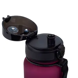 Пляшка для води UZSPACE 3053(Burgundy) 800 мл, бордова - мініатюра 3