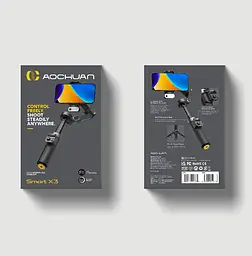 Триосьовий стабілізатор AOCHUAN Professional Gimbal Stabilizer for Smartphone SMART X3 AI Black (AOCHUAN-SMARTX3AI-W) - мініатюра 2
