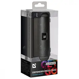 Портативна колонка Defender Enjoy S500 Black (65682) - мініатюра 6