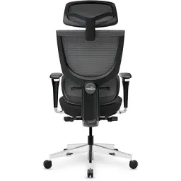 Офісне крісло Mealux S8 Air Fabric Black (HF-S8P F/B) - миниатюра 2