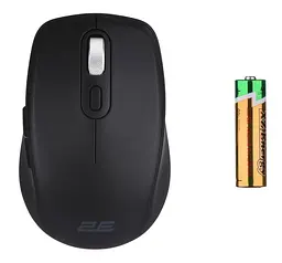 Миша бездротова 2E MF225 Silent WL BT Black (2E-MF225WBK) - мініатюра 7