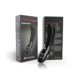 Вібратор подвійний з електростимуляцією Mystim Tingling Aparte eStim Black, міостімулятор - миниатюра 7