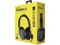 Ігрова гарнітура Hator Phoenix 2 Wireless Black (ESH40) - мініатюра 8