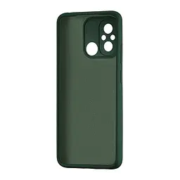 Чохол Silicone Case Xiaomi Redmi 12C/Redmi 11A/Poco C55 Dark Green - мініатюра 2