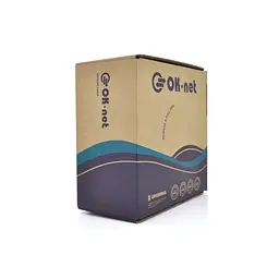 Кабель мережевий OK-Net FTP cat.5e (F/UTP-cat.5E) 305 м (КПВЕ-ВП (200) 4*2*0.51) - мініатюра 2