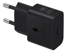 Сітчастий зарядний пристрій Samsung 25W Travel Adapter Чорний (EP-T2510NBEGEU) (6921944)