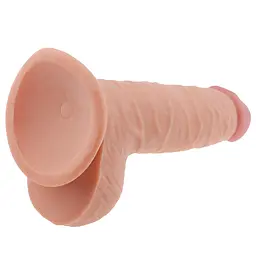 Фалоімітатор The Ultra Soft Dude Flesh 18 см тілесний - мініатюра 5
