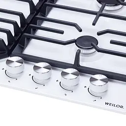 Поверхня газова на металі WEILOR GM W 624 WH - мініатюра 5