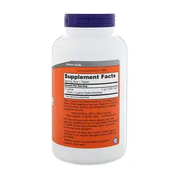 Амінокислота Now Foods L-Лізин, L-Lysin, 1000 мг, 250 таблеток (NF0123) - мініатюра 2