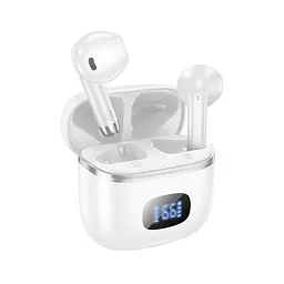 Бездротові навушники HOCO EQ1 Music guide true wireless BT headset білий - мініатюра 2