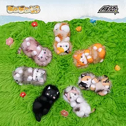 Колекційна іграшка з кільцем 10/10 Toys Bobocat Серія Golden Fruit (Blind Box) 10_10 Art.Qwjg402 - мініатюра 2