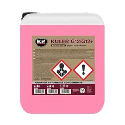 Антифриз K2 Kuler Long Life G12 червоний концентрат 23 кг (W416C) - мініатюра 2