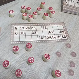 Настільна гра Artos Games Лото XL 90 дерев'яних барило (1212ATS) - мініатюра 4