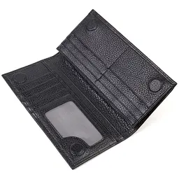 Чоловічий шкіряний гаманець Canpellini 9,2х18,8х1 см acs0025612 - мініатюра 4